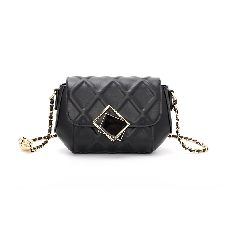 elle新潮链条小方包高级感菱格斜挎包gh162p90366-中科礼品卡商城